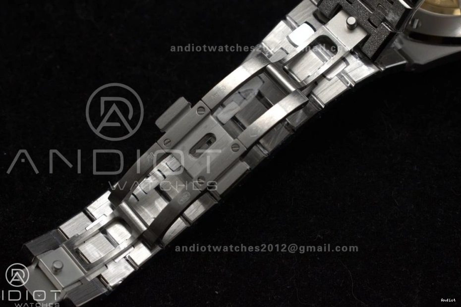 Edition On Black Textured Dial APSF SA3120 Oak 15454 Royal SS Best Clone Super 37mm Frosted 1:1 SS Bracelet 0223